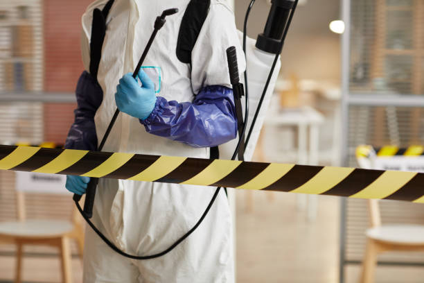 Professional Biohazard technician working in Montgomery, IL